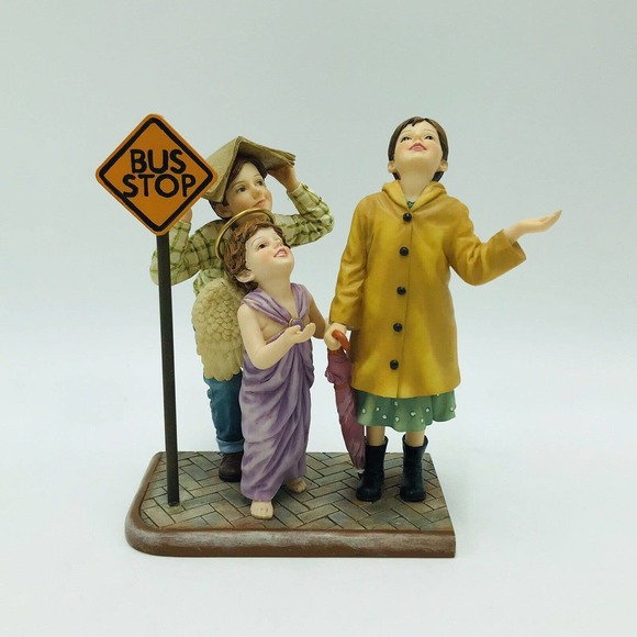 Demdaco Prayers & Promises It's A Matter Of Perspective 2004 Bus Stop Angel